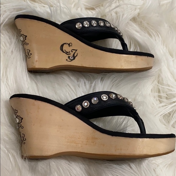*Gorgeous* Cowgirl Jewels Swarovski crystal wedge - Picture 6 of 6
